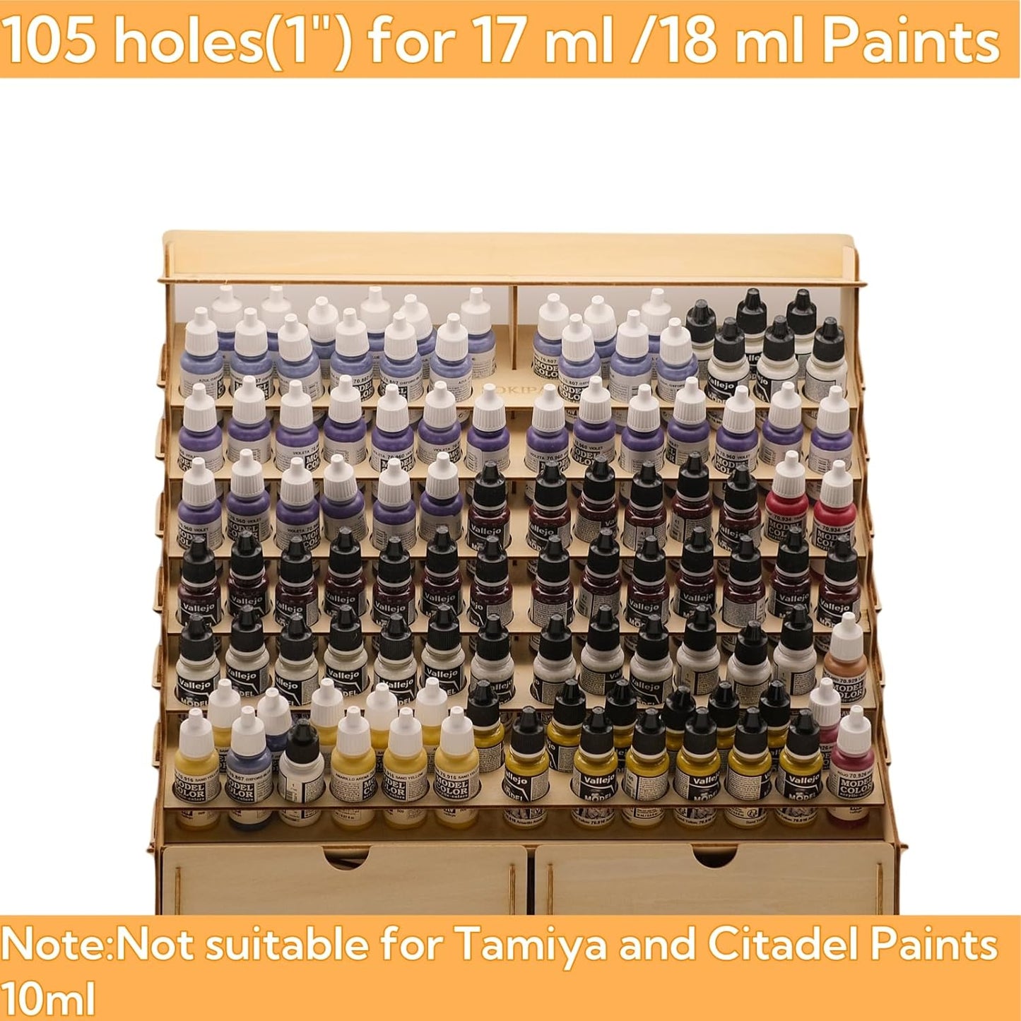 Craft Paint Storage-Modula